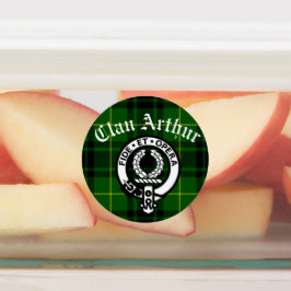 Clan Arthur Crest Crachá e adesivo Tartan
