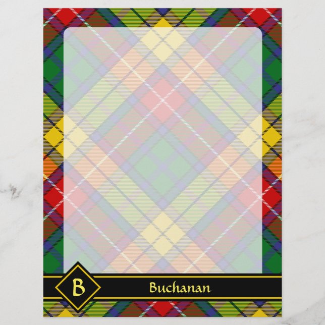 Clan Buchanan Tartan (Frente)