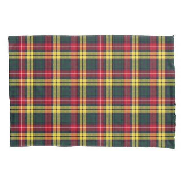 Clan Buchanan Yellow, Green and Red Scottish Xadre (Frente)