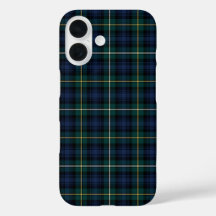 Clan Campbell de Argyll Tartan Marinho Xadrez Azul