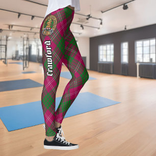 Clan Crawford Tartan Leggings
