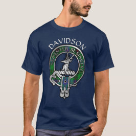 Clan Davidson Crest & Tartan T-Shirt