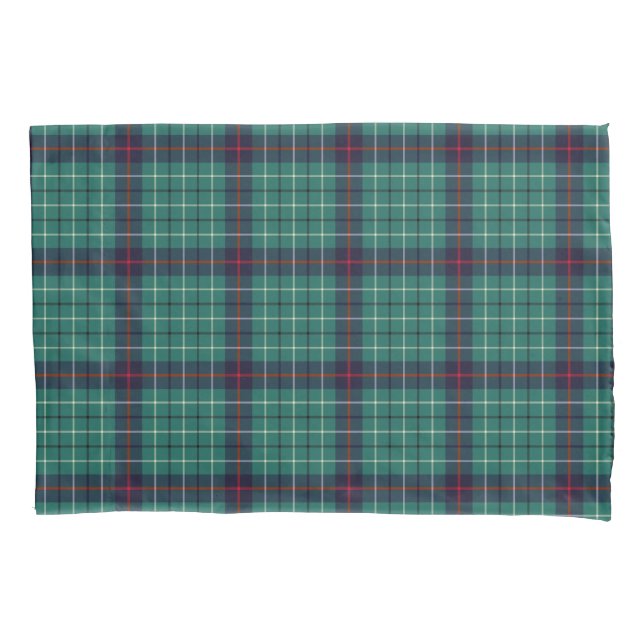 Clan Duncan Modern Tartan Turquoise Xadrez escoces (Frente)