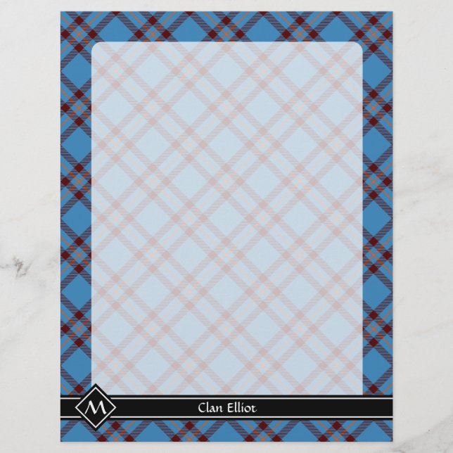 Clan Elliot Ancient Tartan Flyer (Frente)