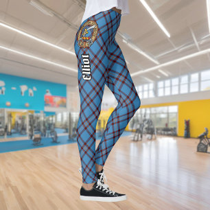 Clan Elliot Antigo Tartan Leggings