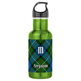 Clan Ferguson Tartan Garrafa de Água de Aço Inoxid