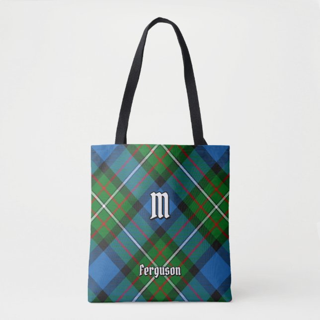 Clan Ferguson Tartan Tote Bag (Frente)