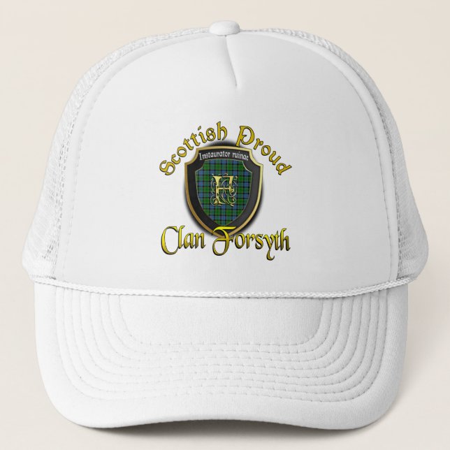 Clan Forsyth - Boné da dinastia escocesa (Frente)