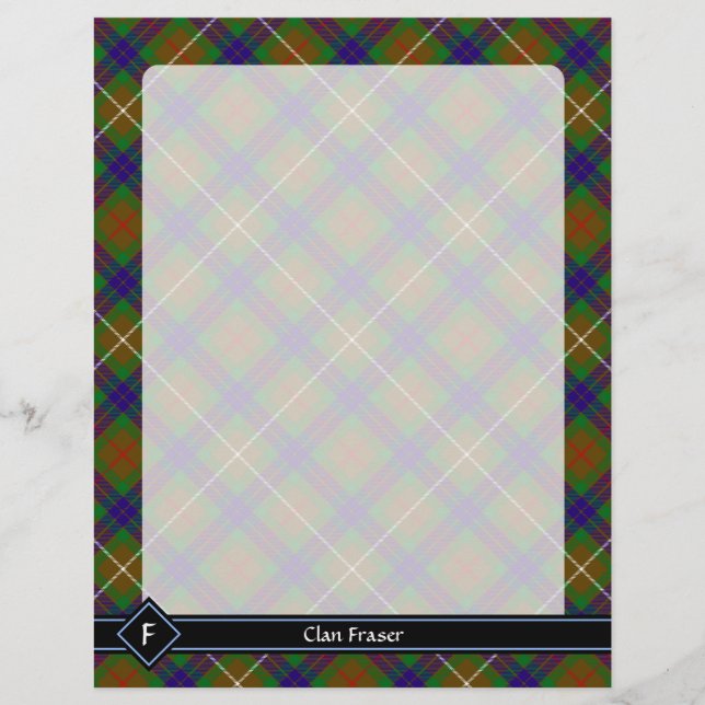 Clan Fraser caçando Tartan Flyer (Frente)