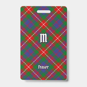 Clan Fraser do Crachá Lovat Tartan
