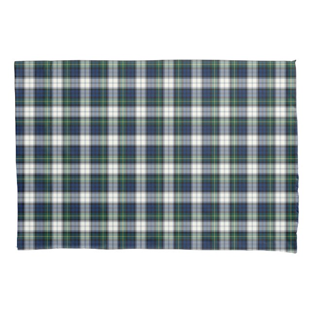 Clan Gordon Tartan Blue and White Scottish Xadrez (Frente)