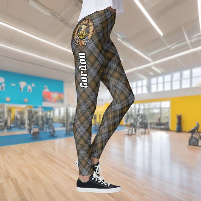 Clan Gordon Weathered Tartan Leggings (Criador carregado)