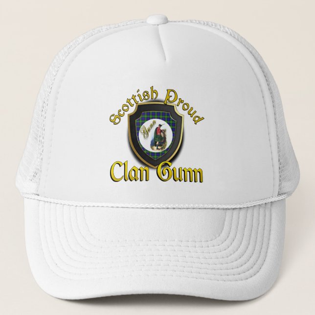 Clan Gunn Scottish Dynasty Boné (Frente)
