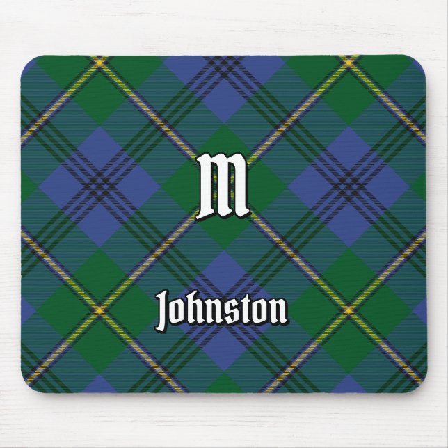 Clan Johnston Tartan Mouse Pad (Frente)