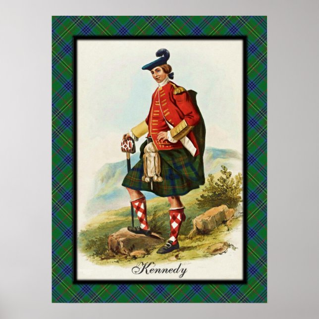 Clan Kennedy Scottish Dreams Poster (Frente)