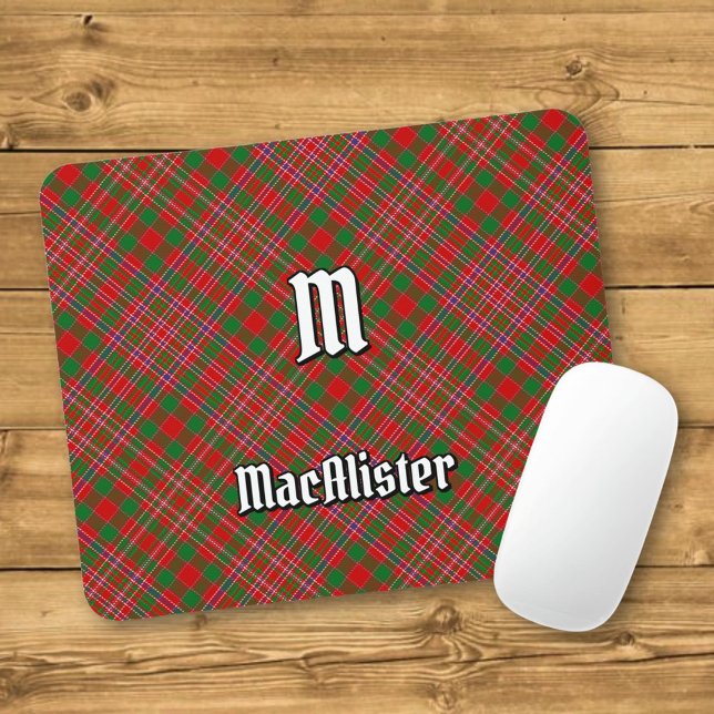 Clan MacAlister Tartan Mouse Pad (Criador carregado)