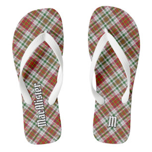 Clan MacAlister Vestir Chinelos Tartan