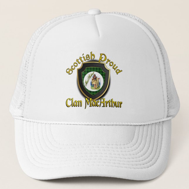 Clan MacArthur Boné Escocês Dinastia (Frente)