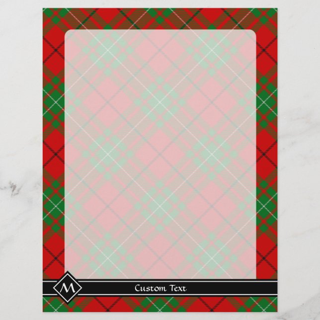 Clan MacAulay Tartan Flyer (Frente)
