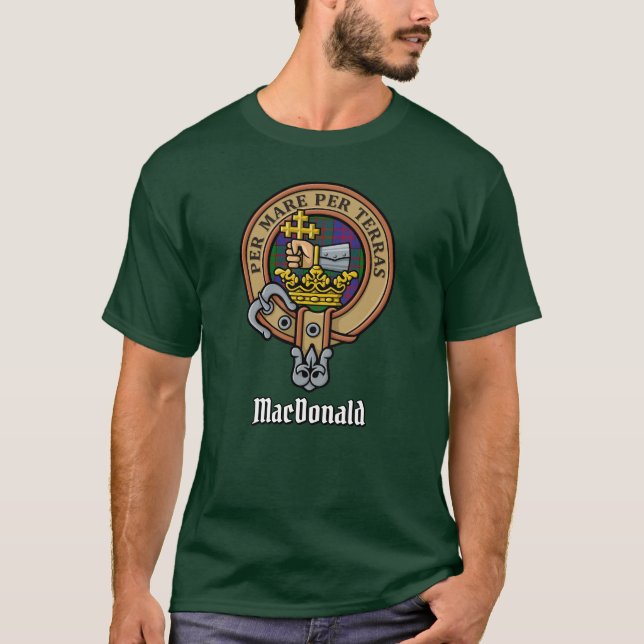 Clan MacDonald Crest T-Shirt (Frente)