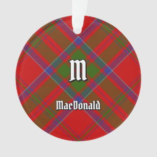 Clan MacDonald do Ornamento Keppoch Tartan