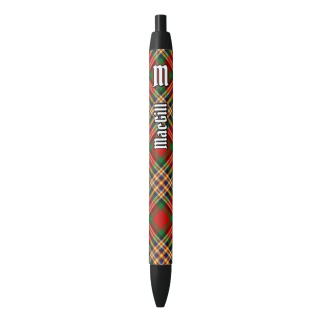 Clan MacGill Tartan Ink Caneta (Frente Vertical)