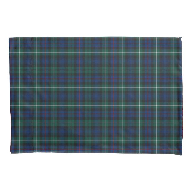 Clan Mackenzie Blue e Green Scottish Xadrez (Frente)