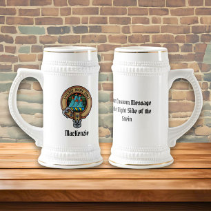 Clan MacKenzie Crest Beer Caneca de cerveja