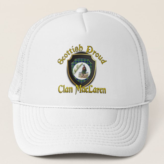 Clan MacLaren - Boné da dinastia escocesa (Frente)