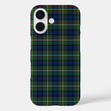 Clan MacLaren Tartan Blue e Green Scottish Xadrez