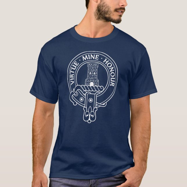 Clan MacLean Crest T-Shirt (Frente)
