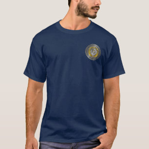 Clan MacLeod Crest & Tartan Knot T-Shirt