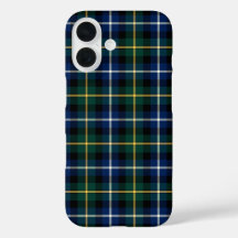 Clan MacNeil Tartan Blue e Xadrez Verde