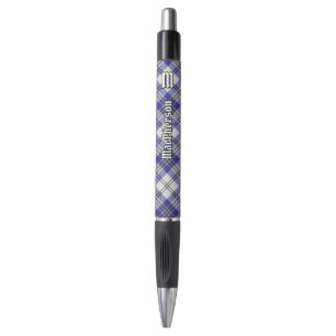 Clan MacPherson Blue Dress Tartan Caneta