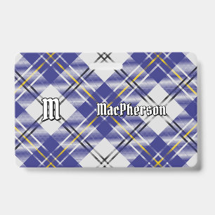 Clan MacPherson Blue Dress Tartan Crachá