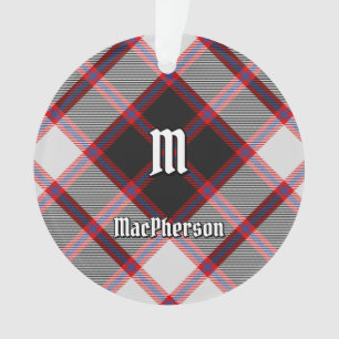 Clan MacPherson Caçando Ornamento de Tartan