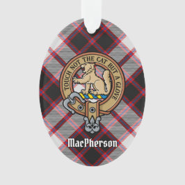Clan MacPherson Crest sobre a Caça ao Ornamento de