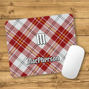 Clan MacPherson Red Dress Tartan Mouse Pad