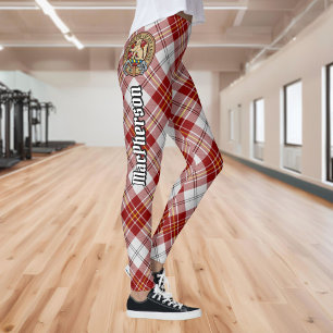 Clan MacPherson Red Vestir Leggings Tartan