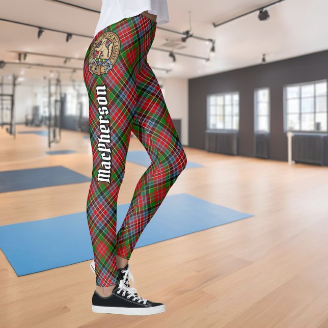 Clan MacPherson Tartan Leggings (Criador carregado)