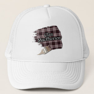 Clan MacPherson Tartan Paint Brush Boné