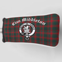 Clan Middleton Crest Crachá e Tartan