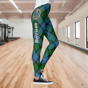 Clan Morrison Caçando Leggings Tartan