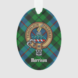 Clan Morrison Crest sobre a Caça ao Ornamento do T