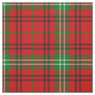 Clan Morrison Red Tartan Tecido