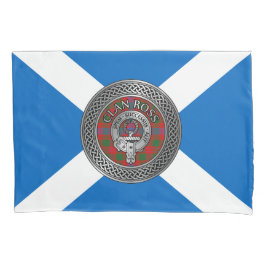 Clan Ross Crest & Tartan Knot