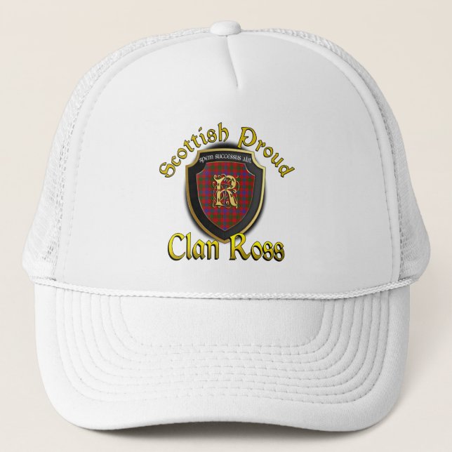 Clan Ross Scottish Dynasty Boné (Frente)
