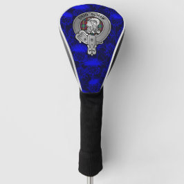 Clan Ruthven Crest & Tartan sobre o Thistle