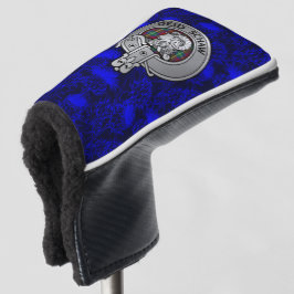 Clan Ruthven Crest & Tartan sobre o Thistle
