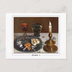 Clara Peeters #9 - Cartão Postal de Arte Fina